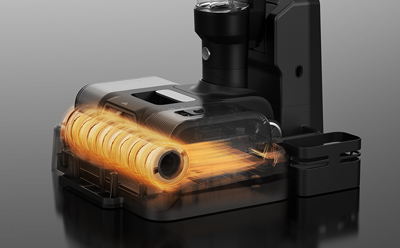 5. Secagem com ar quente após autolimpeza