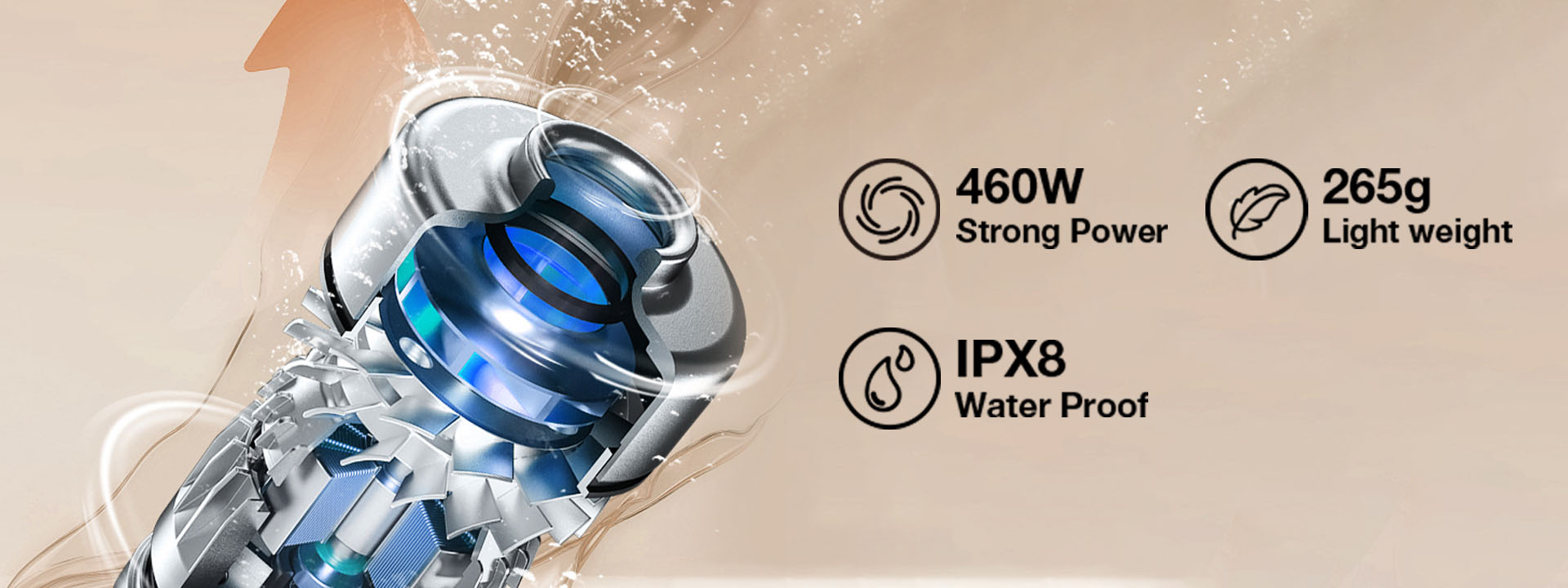 Aspirador e lavadora sem fio JIMMY HW9 Pro Max