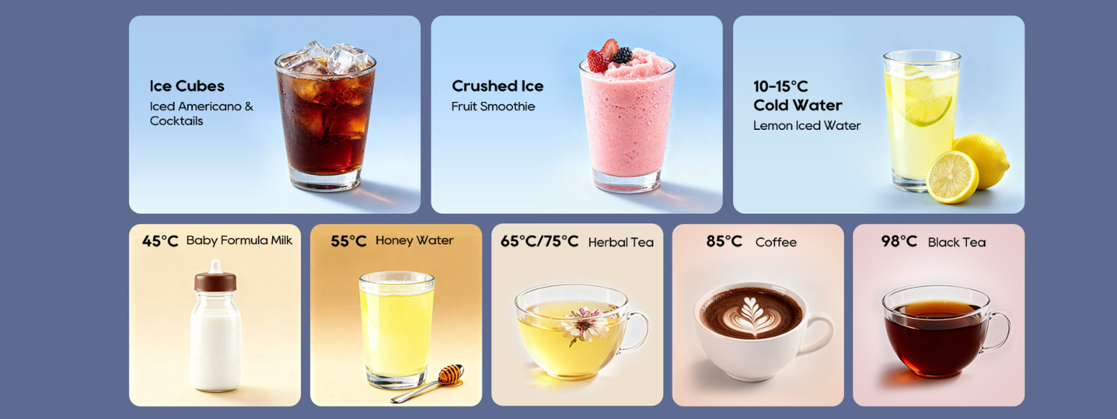 JIMMY matrix I9 máquina de gelo e triturador diferentes para bebidas